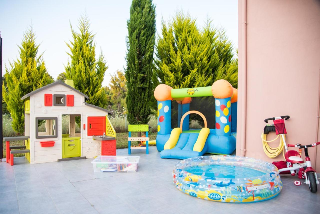 Sani Villa Perfect For Family Vacations Exterior foto